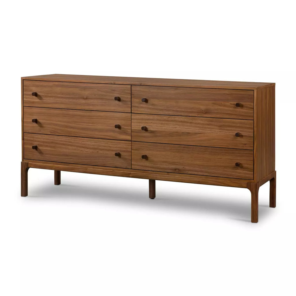 Arto 6 Drawer Dresser