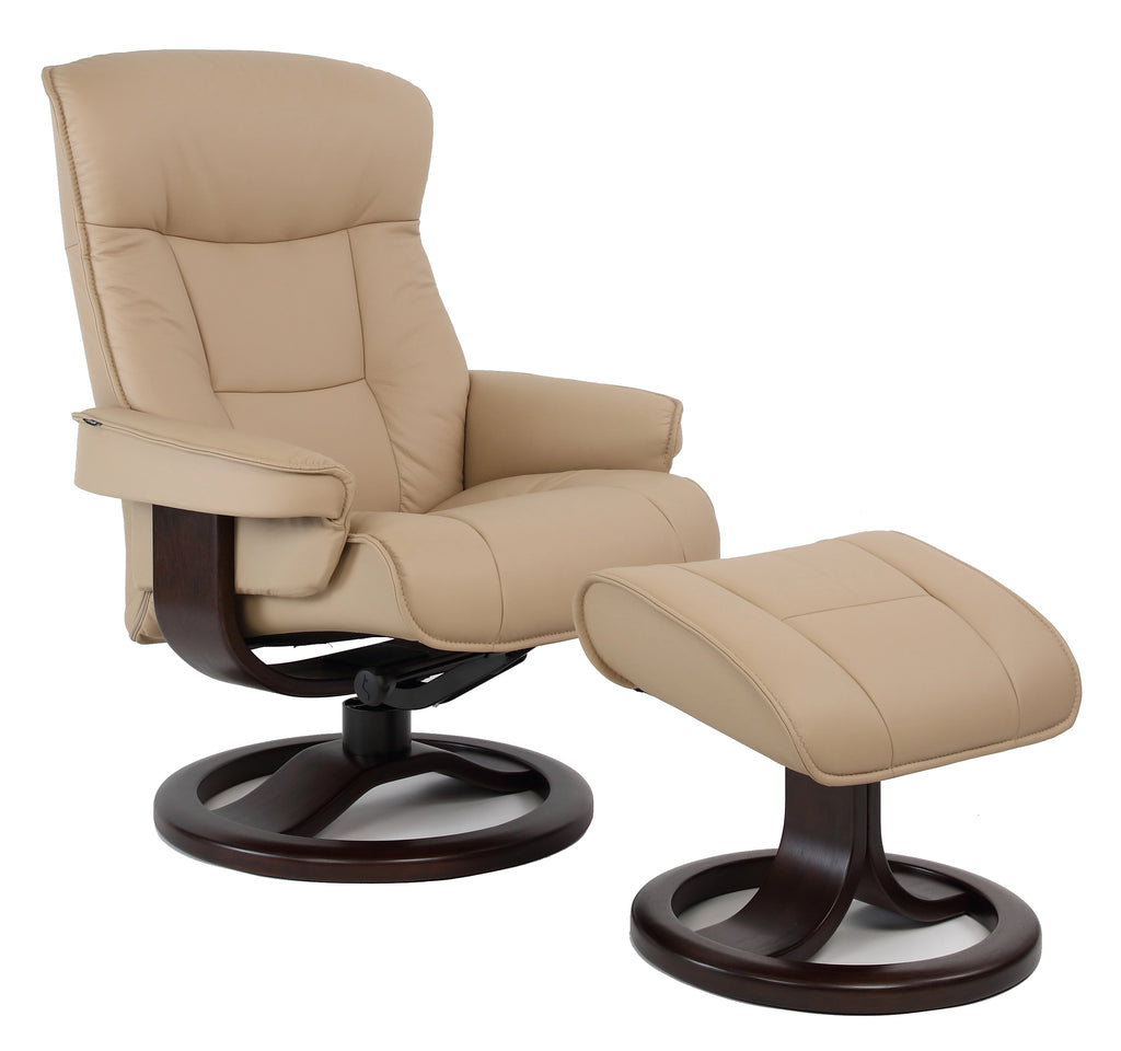 Fjords Bergen Reclining Chair + Ottoman