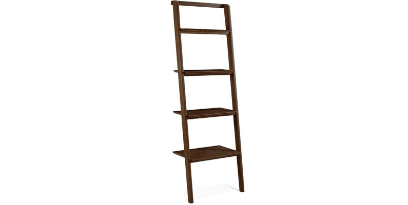 Currant Leaning Shelf Black Walnut