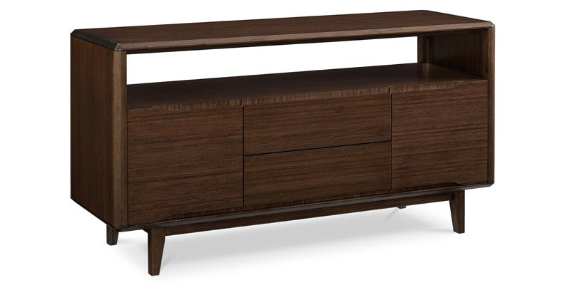 Currant Media Cabinet Black Walnut