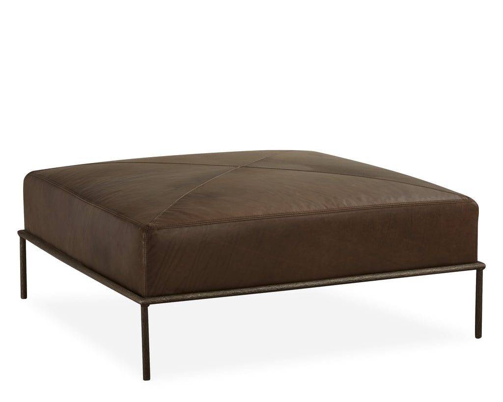 L9099-90 Leather Cocktail Ottoman