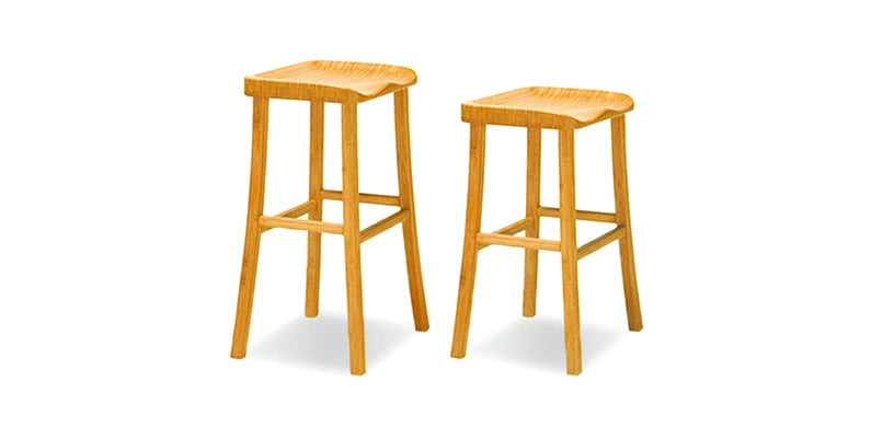 Tulip Caramelized Counter Stool