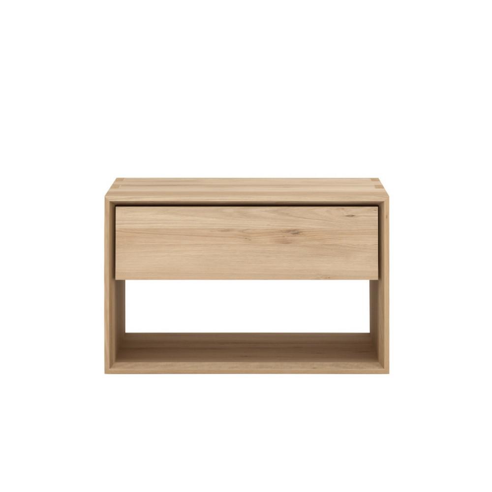Oak Nordic II Bedside Table
