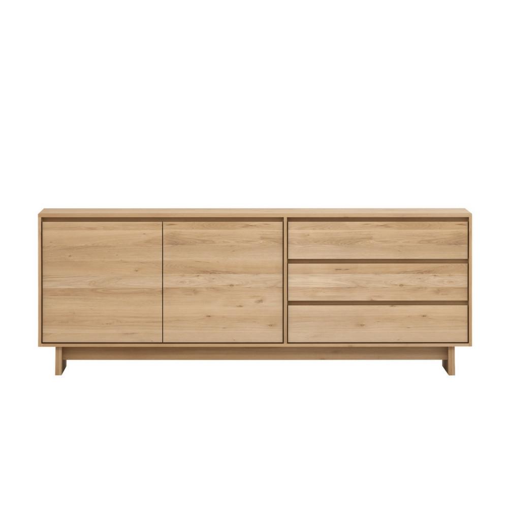 Oak Wave TV cupboard