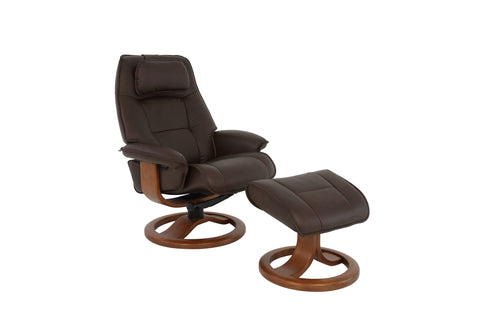 Fjords Admiral Reclining Chair + Ottoman