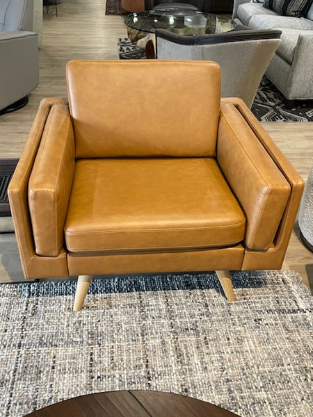 Fjords Nordic 1 Seater in Vintage Cognac