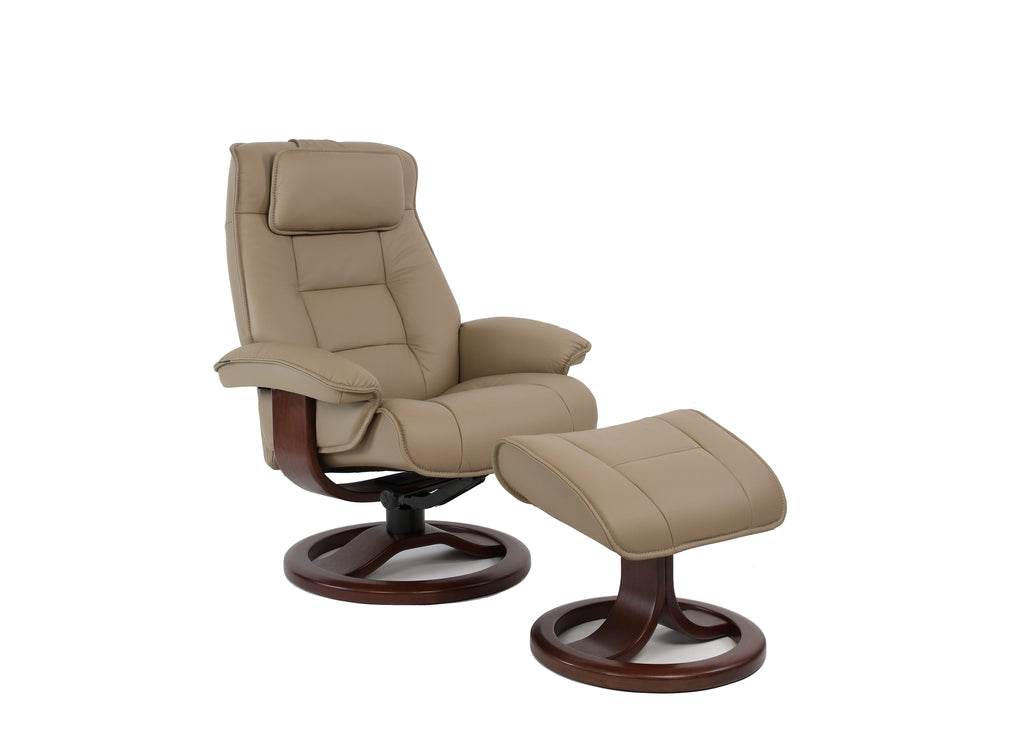 Fjords Mustang Reclining Chair + Ottoman