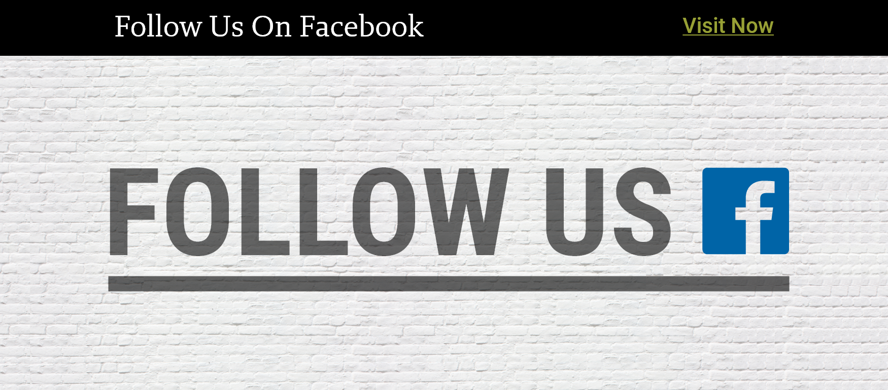 Follow Us On Facebook